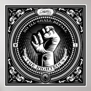 Affiches No Ill tombe sur le bon imprimé