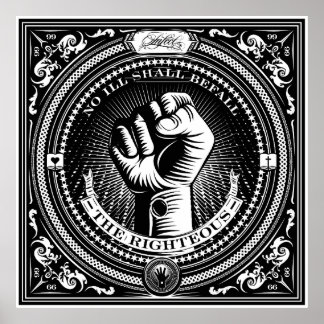 Affiches No Ill tombe sur le bon imprimé