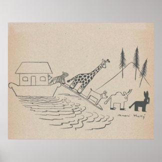 Affiches Noah's Ark Art Print