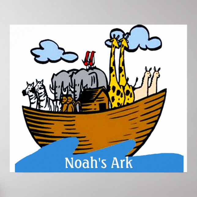Affiches Noah's Ark Print (en 23 tailles) (Devant)