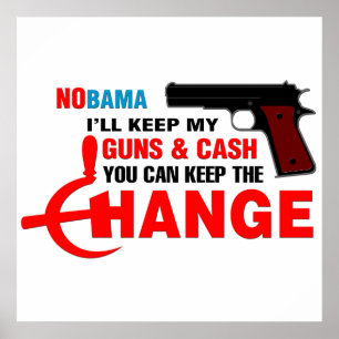 Affiches NOBAMA - Gardez le changement !