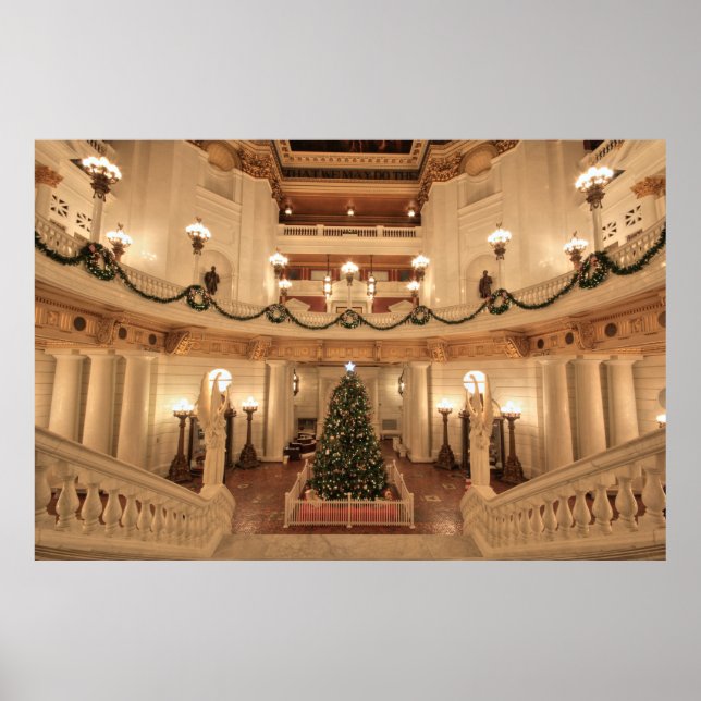 Affiches Noël à Pennsylvania State Capitol (Devant)