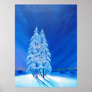 Affiches Noël bleu # 2