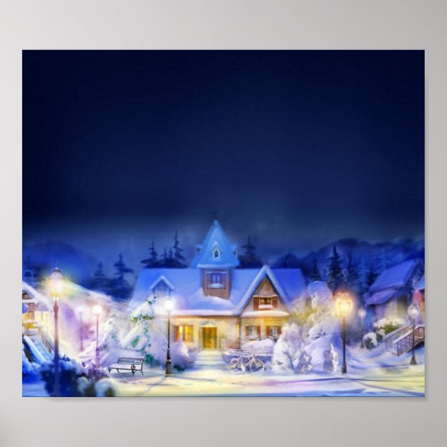 Affiches Noël cosy (Devant)