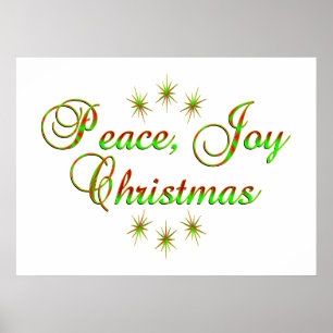 Affiches Noël de joie de paix