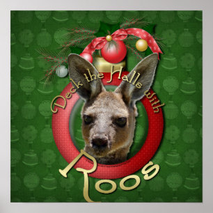 Affiches Noël - Deck the Halls - Roos