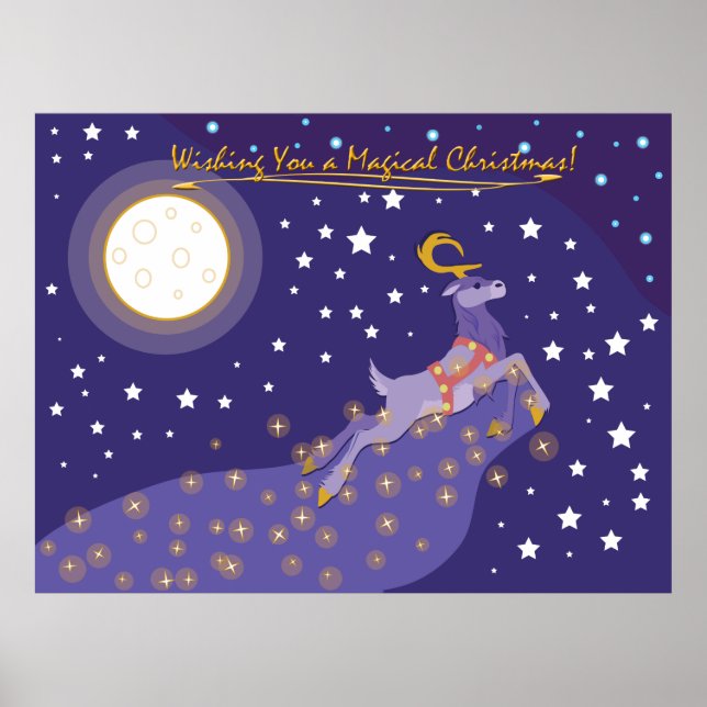 Affiches Noël magique (Devant)