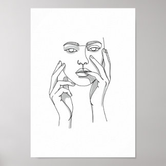 Affiches Noir et Blanc Minimaliste en Ligne