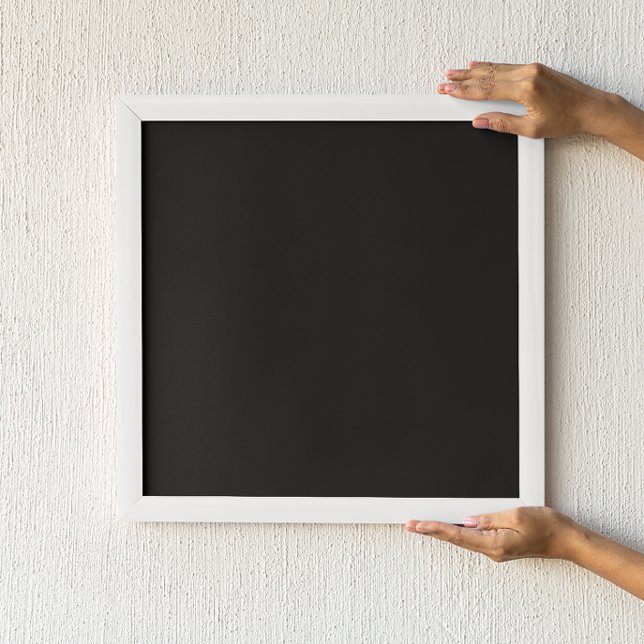 Affiches Noir uni (Créateur téléchargé)