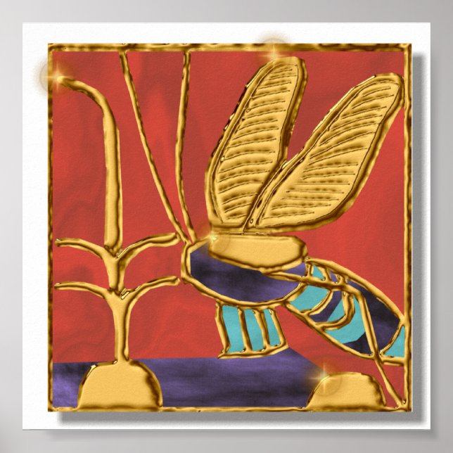 Affiches Nom du trône du roi Tut (Devant)