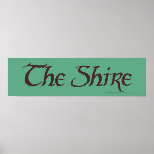 Affiches Nom SHIRE™ Solid