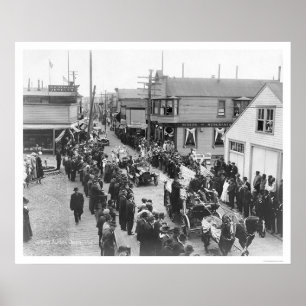 Affiches Nome, Alaska 4 juillet Parade 1915