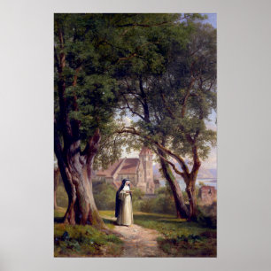 Affiches nonne solitaire