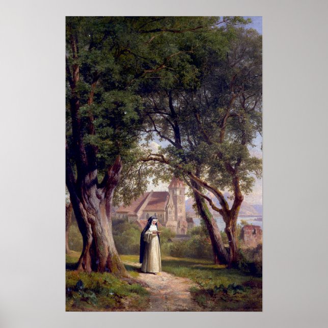 Affiches nonne solitaire (Devant)