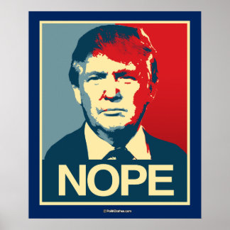 AFFICHES NOPE TRUMP