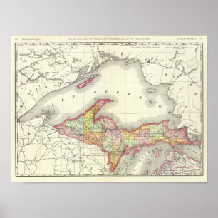 Affiches Nord du Michigan