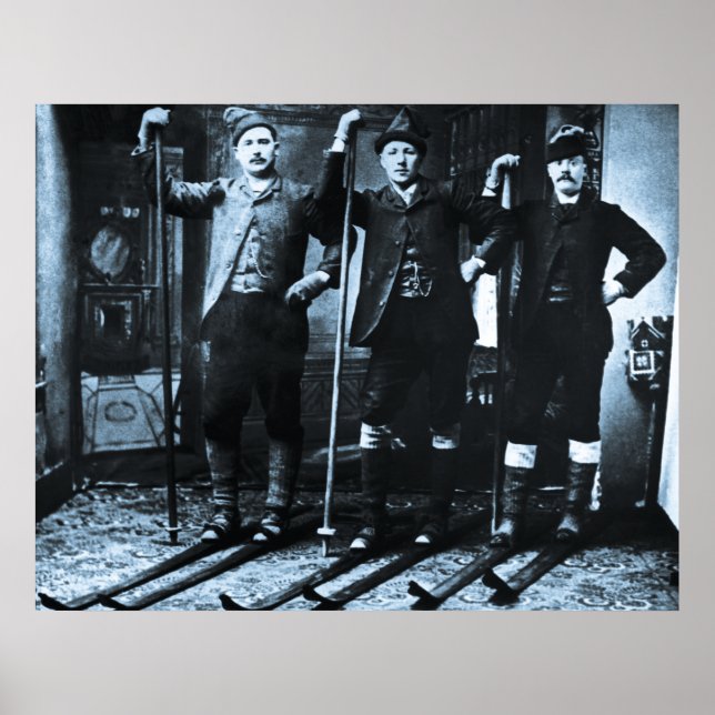 Affiches Nordic Ski Club - Vintage (Devant)