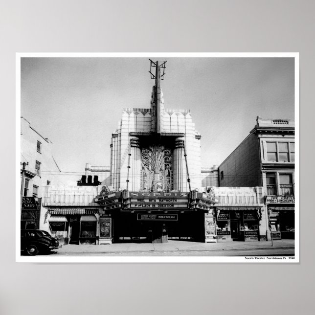 Affiches Norris Theater Norristown Pa (Devant)