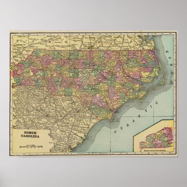 Affiches North Carolina (Devant)