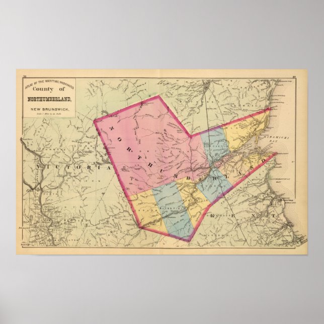 Affiches Northumberland Co., NB (Devant)