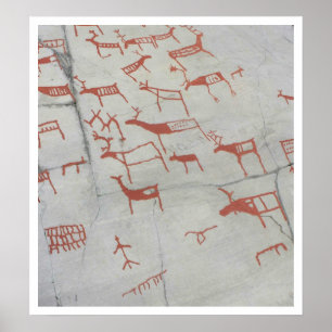 Affiches Norvégien Rock Alta Fjord