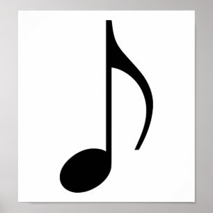 Affiches Note musicale
