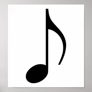 Affiches Note musicale