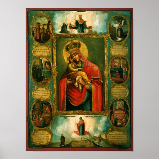 Affiches Notre-Dame de Pochaev (Devant)