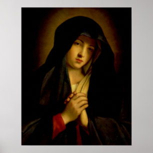 Affiches Notre Dame des Douleurs Vierge Marie - Dolorosa