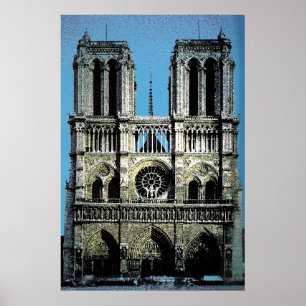 Affiches Notre Dame Paris France