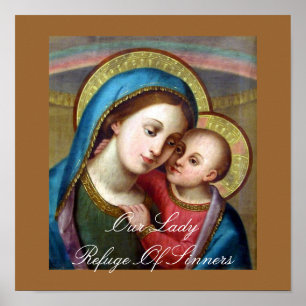 AFFICHES NOTRE DAME REFUGE OF SINNERS