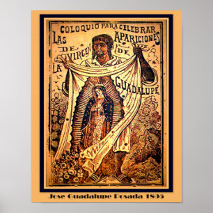 Affiches Notre Dame Vierge Marie - Jose Guadalupe Posada Po