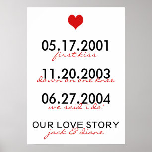 Affiches Notre histoire d'amour