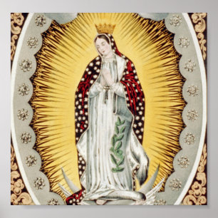 Affiches Notre Madame de Guadalupe