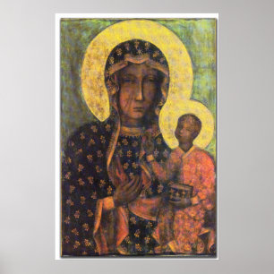 Affiches Notre Madame des copies de Czestochowa