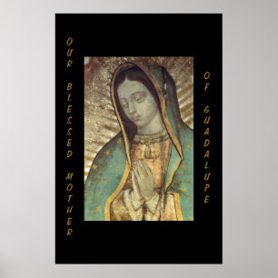 AFFICHES NOTRE MÈRE BÉNÉFICIÉE DE GUADALUPE