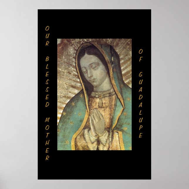 AFFICHES NOTRE MÈRE BÉNÉFICIÉE DE GUADALUPE (Devant)