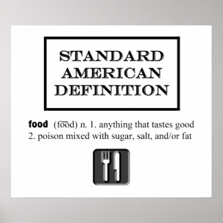 Affiches Nourriture?