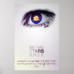 Affiches Nous Avons Eu Des Étoiles Une Fois (Affiche Signée