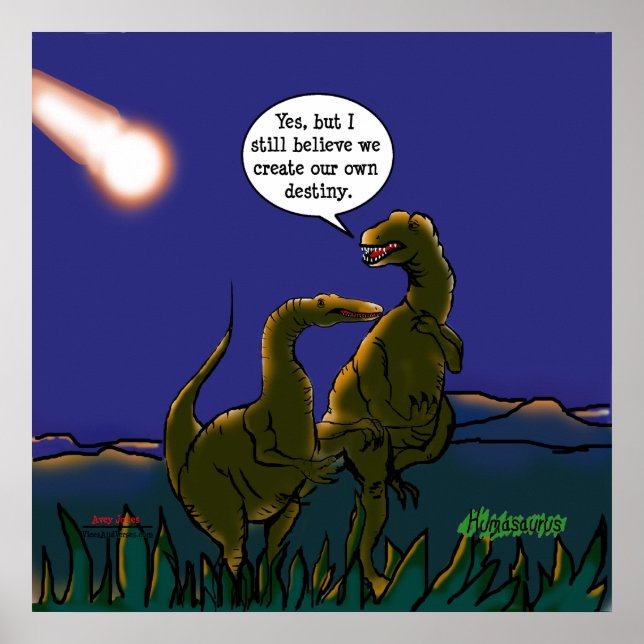 Affiches Nous Créons Notre Propre Destinée (Devant)