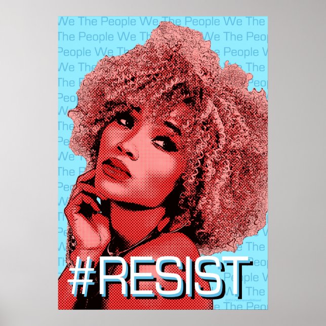Affiches Nous, le peuple, nous sommes résistants à l'art (Devant)
