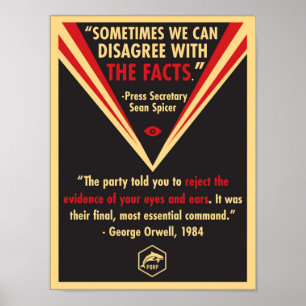 Affiches Nous ne devrions pas être en désaccord avec les