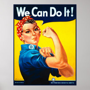 Affiches Nous pouvons le faire ! Rosie la copie d'affiche