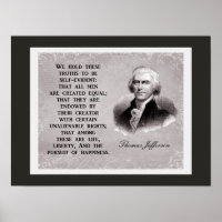 Nous Tenons Ces Vérités — Citation De Thomas Jeffe