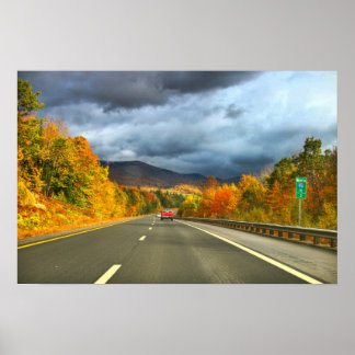 Affiches nouveau hampshire automne feuillage automne arbres