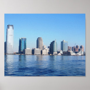 AFFICHES NOUVEAU JERSEY SUR L'HUDSON