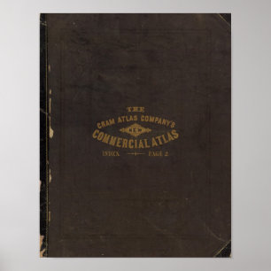 Affiches Nouvel atlas commercial, Etats-Unis