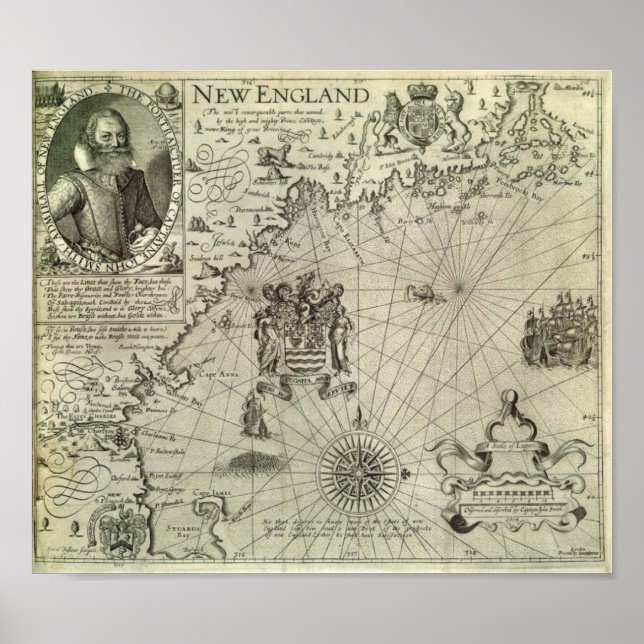 Affiches Nouvelle-Angleterre - 1616 (Devant)