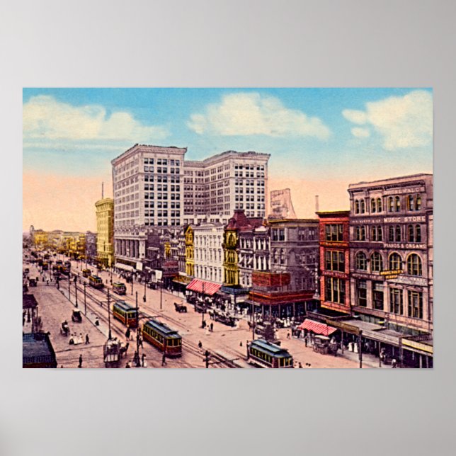 Affiches Nouvelle-Orléans, Louisiane (Devant)