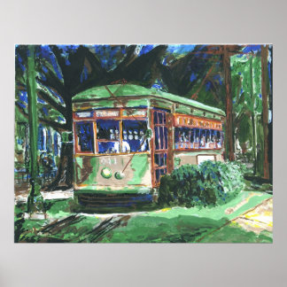 Affiches Nouvelle-Orléans Streetcar Peinture